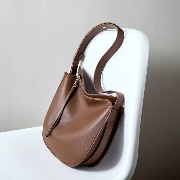 Leather Underarm Shoulder Bags - Image 3