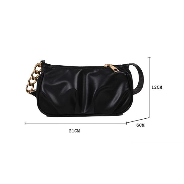 Luxury Brand Handbags Metal Chain Shoulder - Image 3